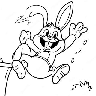 Bugs Bunny Dunkar Malarbild 532-425