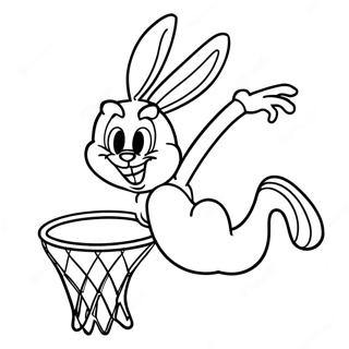 Bugs Bunny Dunkar Malarbild 532-428