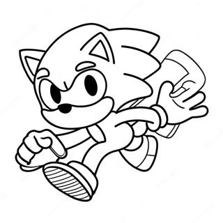 Sonic Springer Snabbt Farglaggningssida 53308-44305