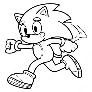 Sonic Springer Snabbt Farglaggningssida 53308-44308