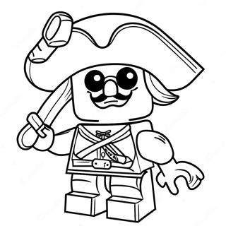 Lego Piratkapten Malarbok 53629-44546