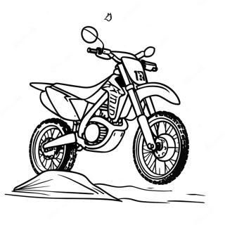 Honda Dirt Bike Racing Farglaggningssida 53738-44788