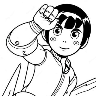 Rock Lee Målarbilder