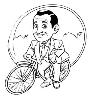 Pee Wee Herman Målarbilder