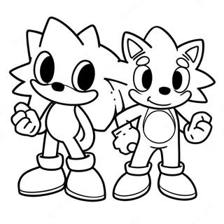 Sonic Och Mario Malarbild 5382-4305