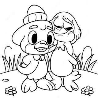 Donald Och Daisy Målarbilder