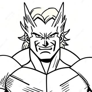 All Might I Hjaltepose Malarbild 54321-45248