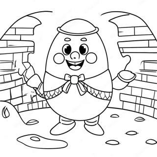 Fargglad Humpty Dumpty Malarbild 54762-45584