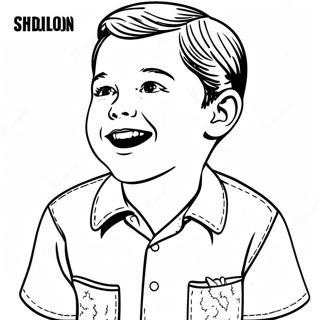 Young Sheldon Malarbild 55081-45834