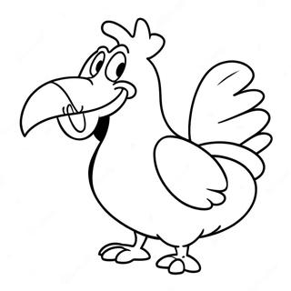 Foghorn Leghorn I En Komisk Pose Farglaggningssida 55222-45946