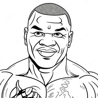 Mike Tyson Målarbilder