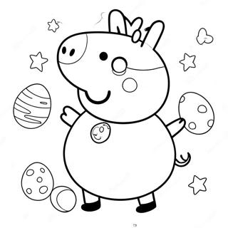 Peppa Pig Med Fargglada Agg Malarbok 55412-46093