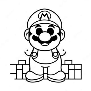 8 Bit Mario Farglaggningssida 5553-4433