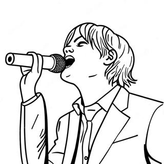 Gerard Way Pa Konsert Malarbok 55572-46223