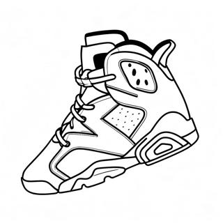 Jordan 6 Kontur Målarbilder