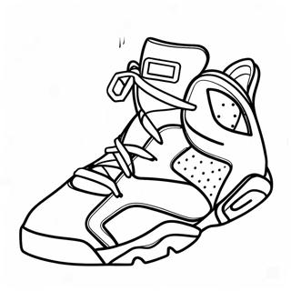 Stiliga Jordan 6 Sneakers Farglaggningssida 55672-46299