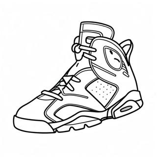 Stiliga Jordan 6 Sneakers Farglaggningssida 55672-46300