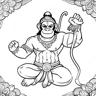 Hanuman Malarbild 56011-46564