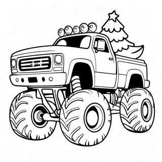 Julmonstertruck Malarbild 56171-46704