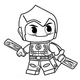 Lloyd Garmadon I Aktion Malarbild 56502-46966