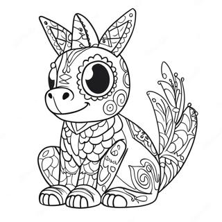 Alebrijes Coco Malarbok 57132-47460