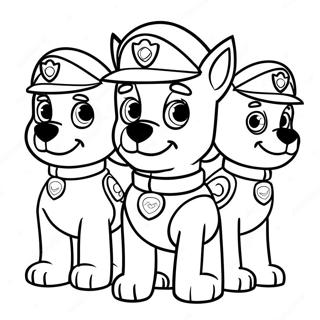 Paw Patrol Halloween Malarbild 57263-47628