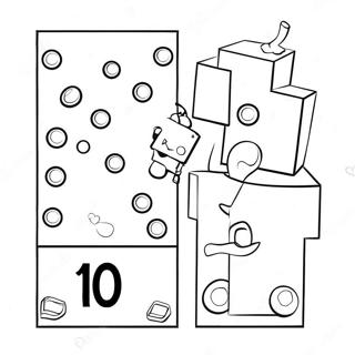 Nummerblock 100 Målarbilder