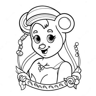 Disney Tatuering Malarbild 57624-47903