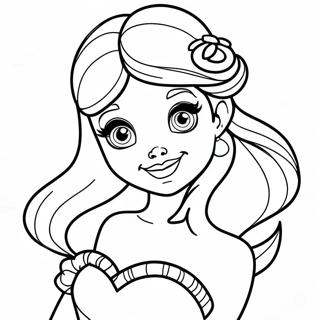 Fargglad Disney Prinsessa Tatuering Malarbild 57625-47910