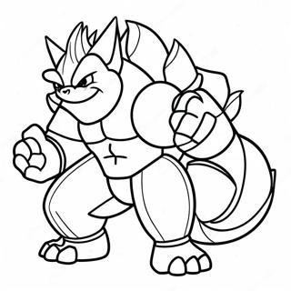 Incineroar Målarbilder