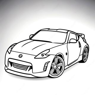 Nissan 370z Målarbilder