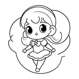 Chibi Sailor Mercury I Aktion Malarbild 57915-48141