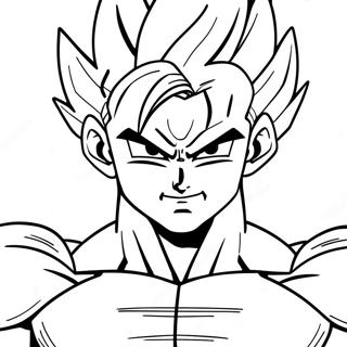 Gohan Super Saiyan 2 Malarbild 57944-48147