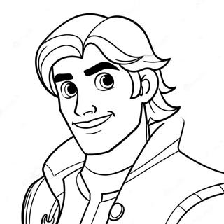 Aventyrlig Flynn Rider Malarbild 58095-48285