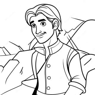 Aventyrlig Flynn Rider Malarbild 58095-48286