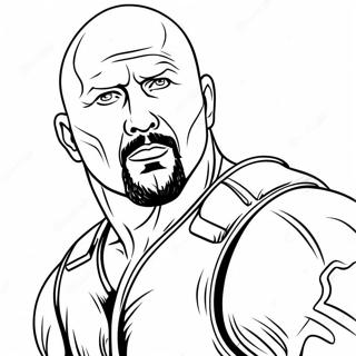 Stone Cold Steve Austin Malarbild 58134-48314