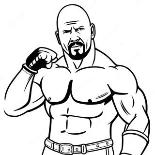 Stone Cold Steve Austin Malarbild 58134-48316