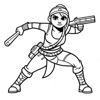 Renegade Raider I Stridsstallning Malarbild 58255-48415