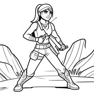 Renegade Raider I Stridsstallning Malarbild 58255-48416