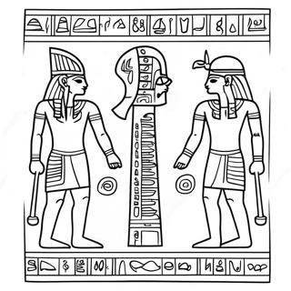 Hieroglyfer Farglaggningssida 58735-48786