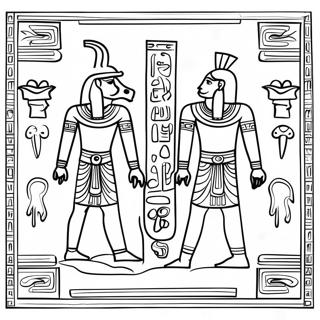 Hieroglyfer Farglaggningssida 58735-48788