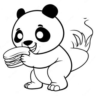 Combo Panda I Aktion Farglaggningssida 58986-48982