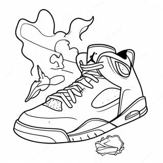 Air Jordans I Aktion Malarbok 59217-49166