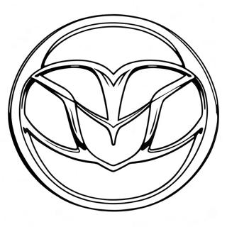 Mazda Logotyp Farglaggningssida 59436-49339