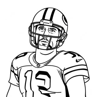 Aaron Rodgers Malarbild 59536-49420