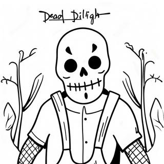 Dead By Daylight Logotyp Malarbild 59546-49424