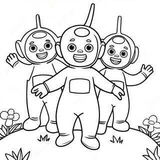 Teletubbies Farglaggningssida 5964-4763