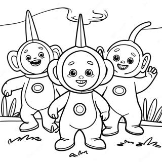 Teletubbies Farglaggningssida 5964-4764