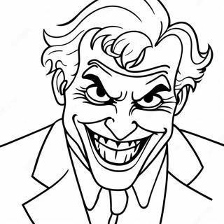 Joker Skrattar Maniskt Malarbild 59947-49749