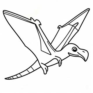 Flygande Pteranodon Malarbild 59987-49783